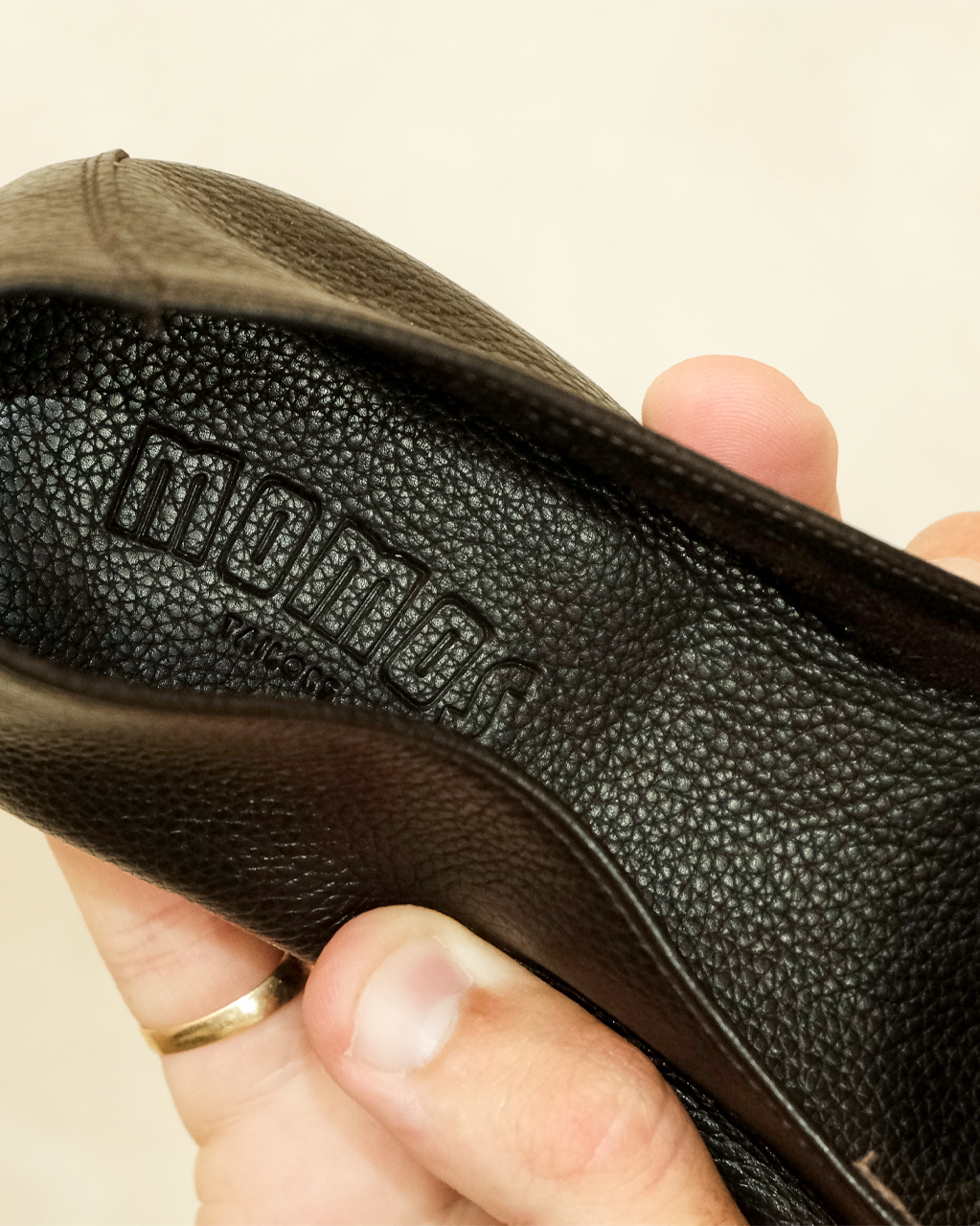 YATCH SHOES BROWN GRAINED LEATHER - Imagen 2