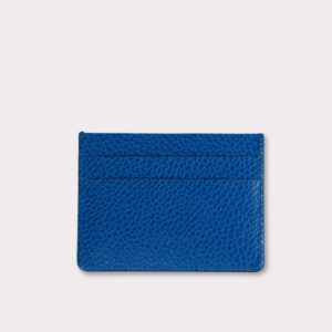 BLUE LEATHER CARD HOLDER